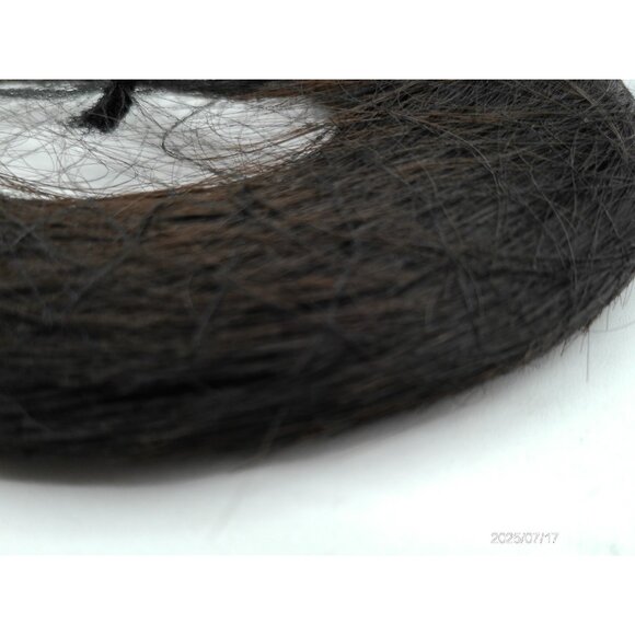 NEW Ponytail Hair Extension Chocolate Brown 12" Feshfen Hair Straight Curl Loop - Picture 5 of 12